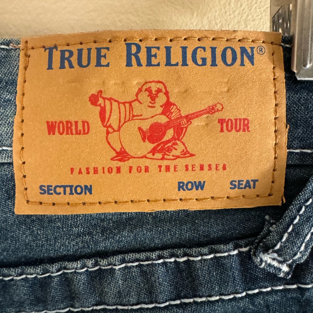 New True Religion The Kids Geno Denim Short - Picture 14 of 16